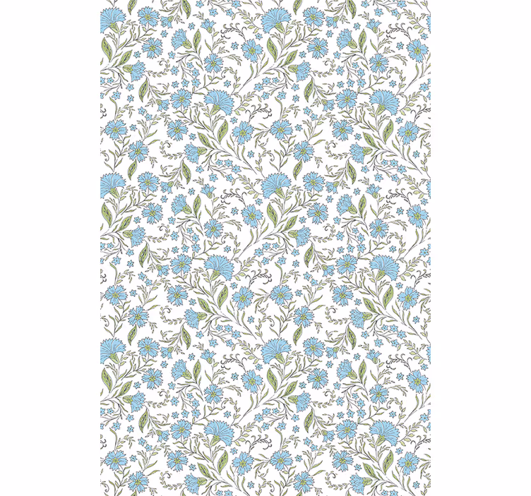 Floral Vine Pattern blind flowers - TenStickers