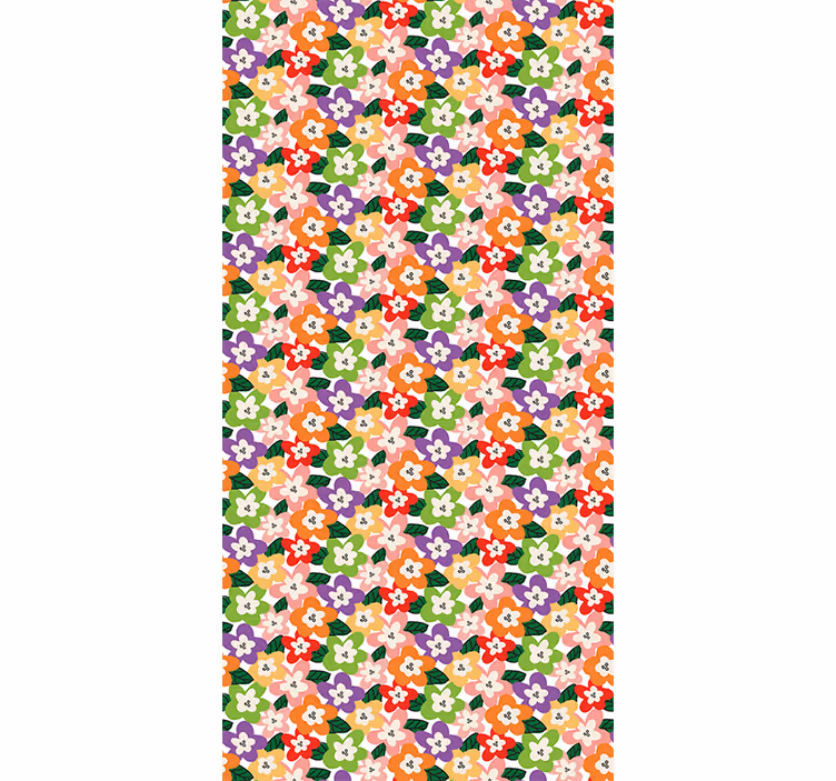 Blooming arrangement blind flowers - TenStickers