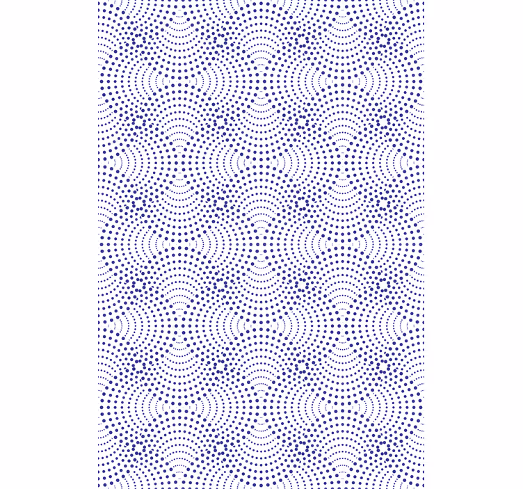 Circular Purple Patterns pattern roller blind - TenStickers