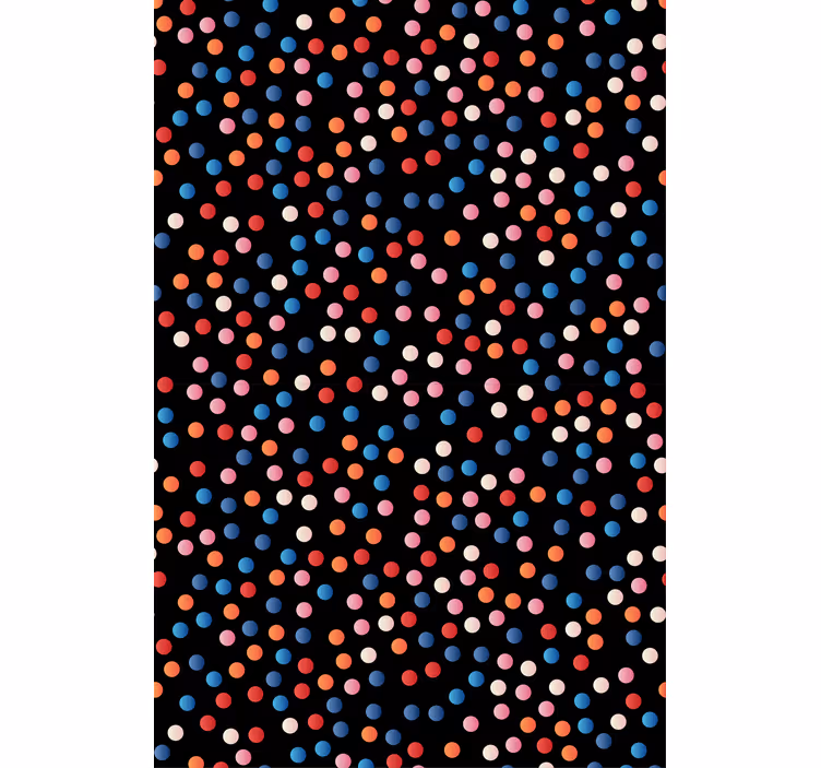 Colorful Polka Dots blind kids - TenStickers