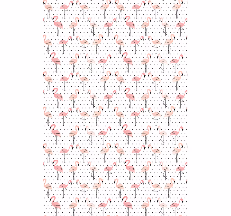 Flamingo Pattern animal blind - TenStickers
