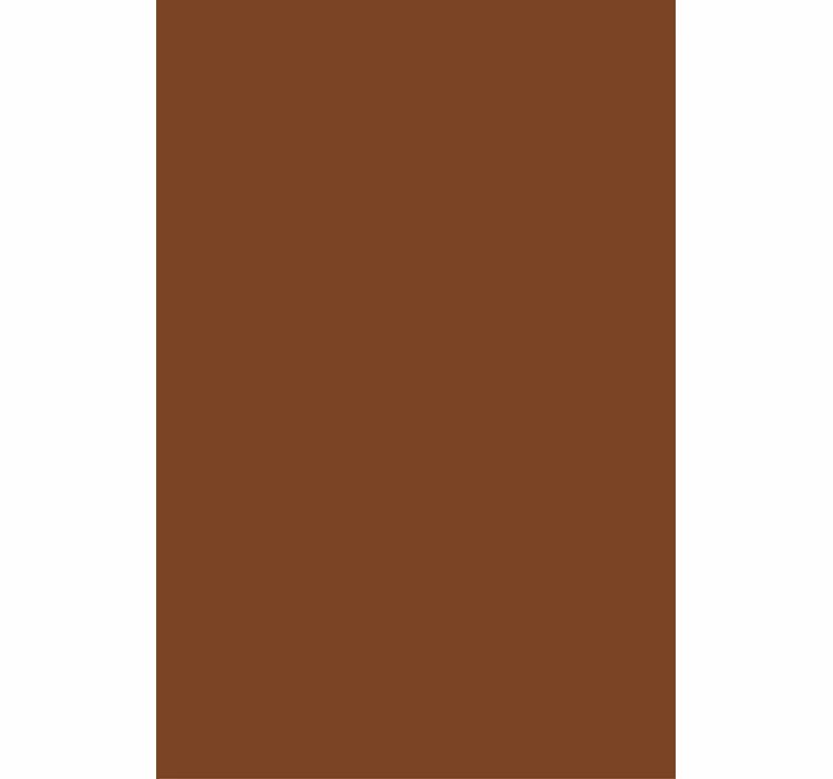 Blackout roller blind brown roller shade - TenStickers