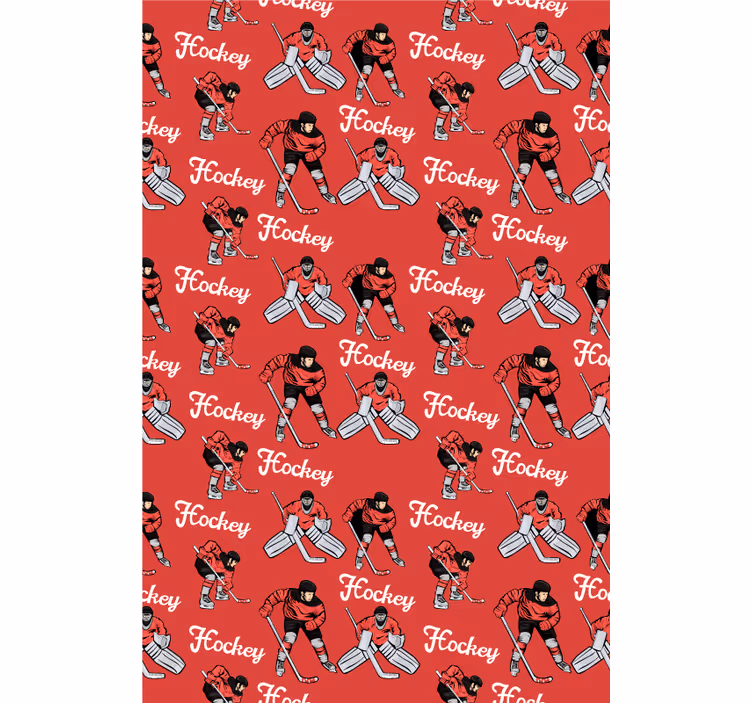 Hockey Players Print sports blind - TenStickers
