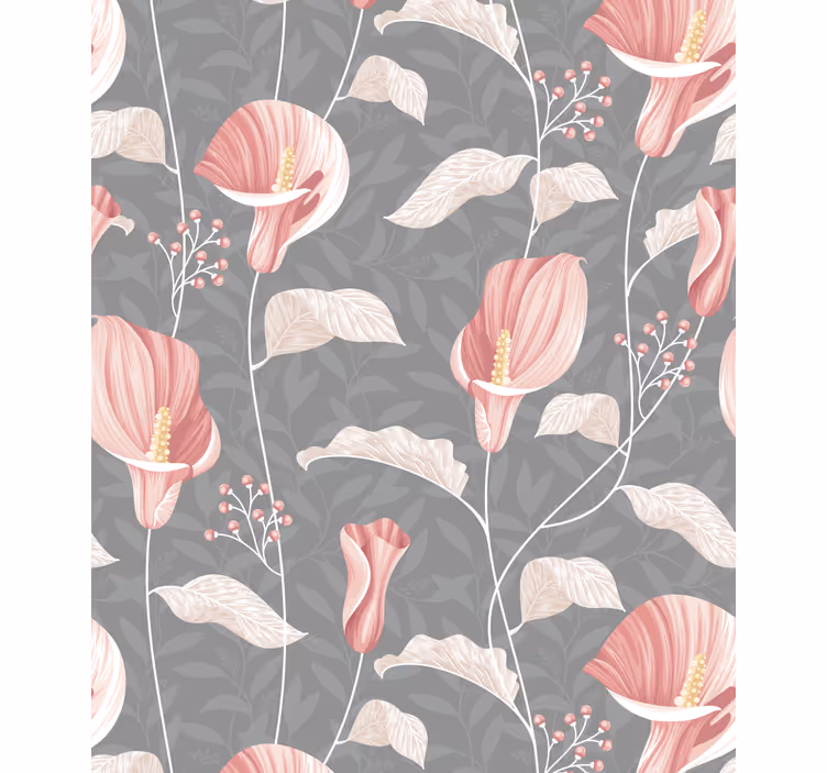 Elegant Blossom Arrangement blind flowers - TenStickers