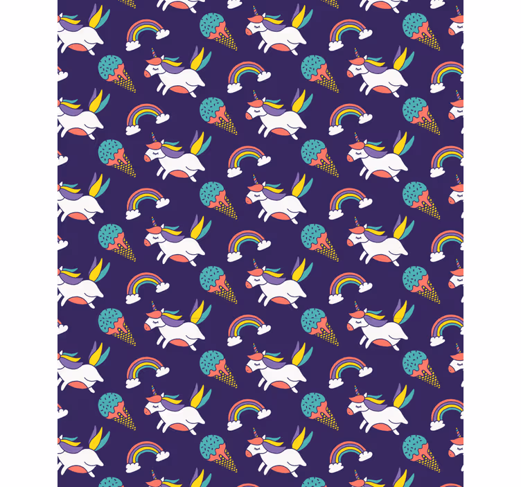 Unicorns and Rainbows blind kids - TenStickers