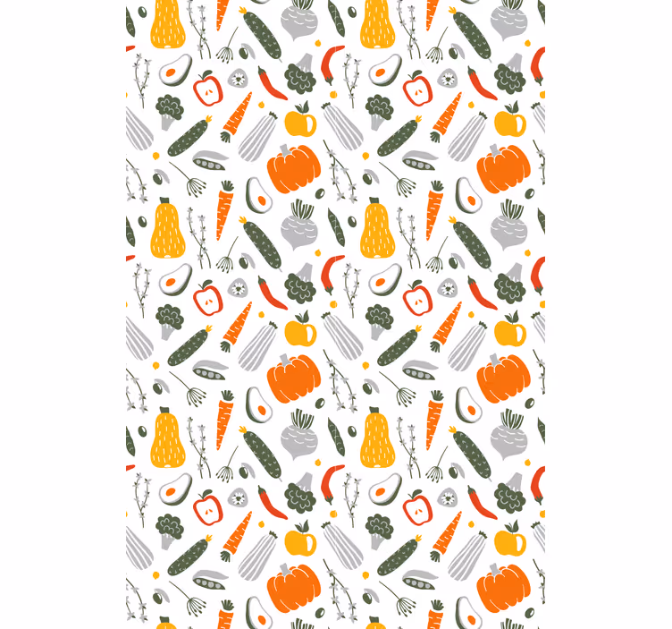 Colorful Vibrant Pattern blind fruit - TenStickers