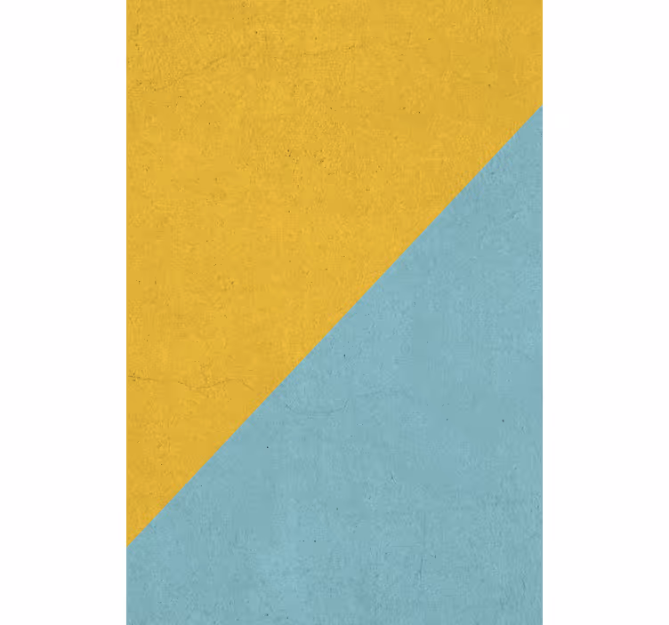 Diagonal color blocks blind office - TenStickers