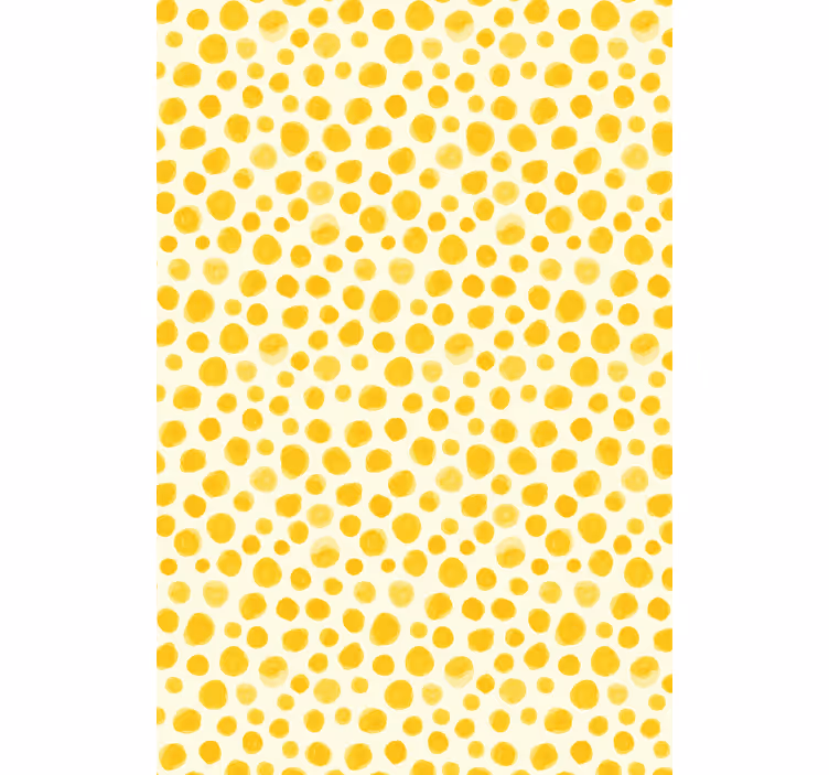 Lemon Polka Dots blind fruit - TenStickers