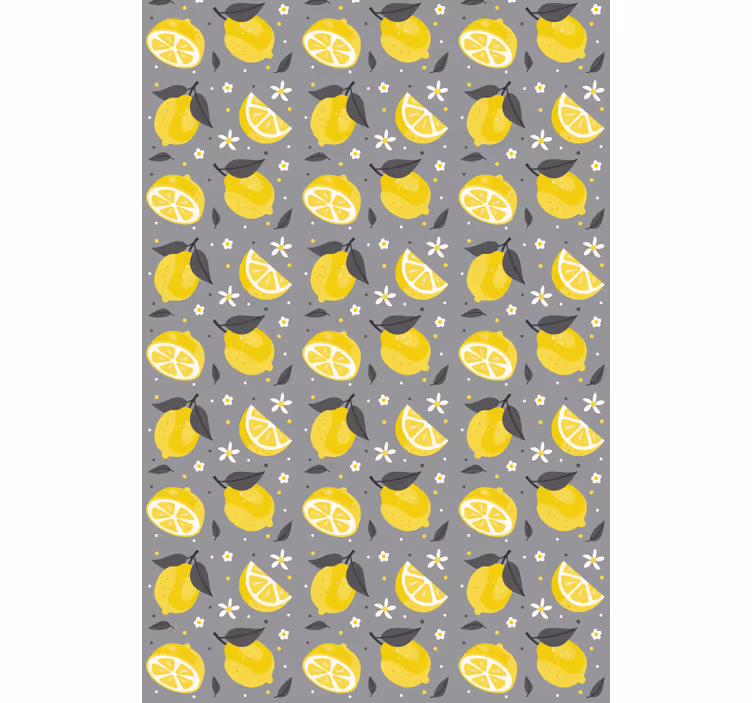 Lemon Slice Pattern blind fruit - TenStickers