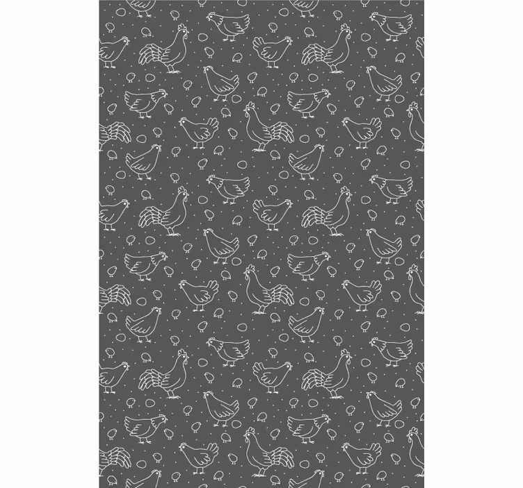 Chickens and Eggs animal blind - TenStickers
