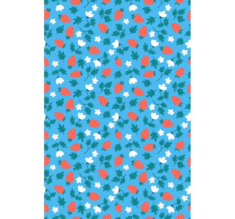 Blind fruit fresh strawberry design - TenStickers
