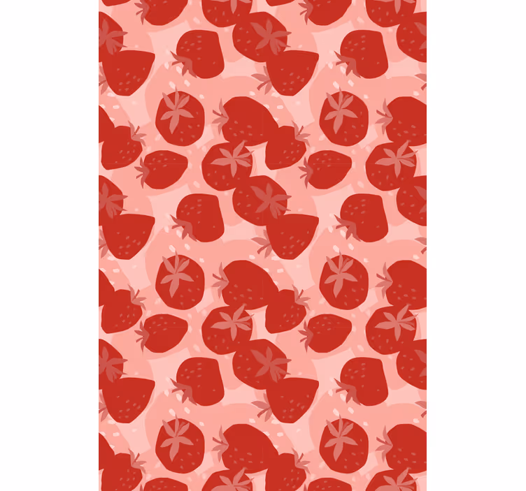 Strawberry Theme blind fruit - TenStickers