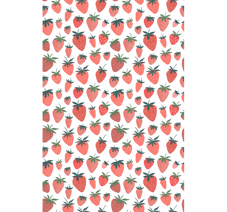 Blind fruit strawberry pattern design - TenStickers