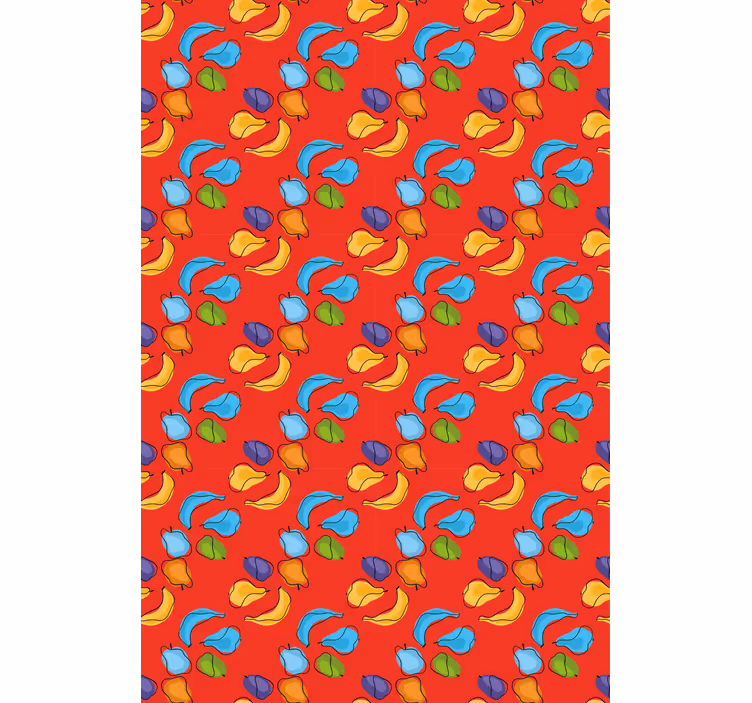 Lively fruits composition blind fruit - TenStickers