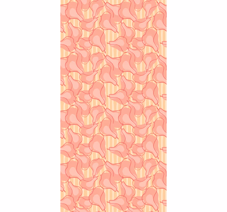 Soft Petal Pattern blind flowers - TenStickers