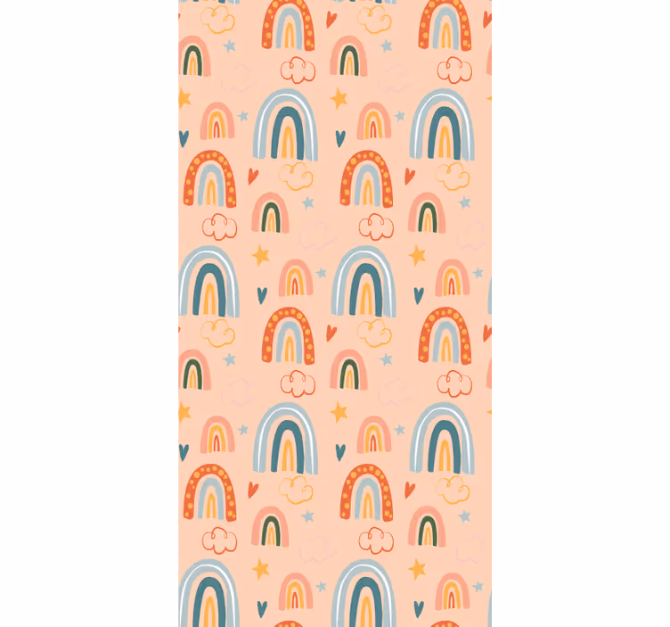 Rainbow pattern delight blind kids - TenStickers