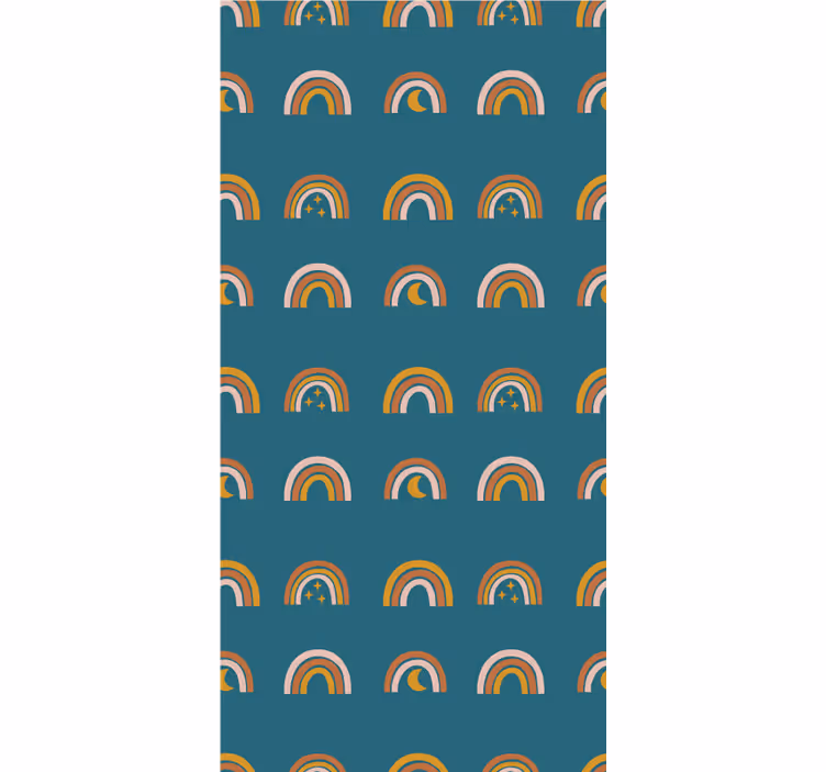 Rainbows and stars blind kids - TenStickers