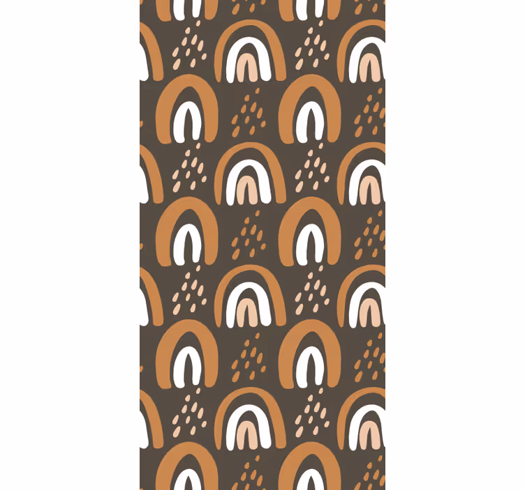 Painted earthy rainbows blind kids - TenStickers