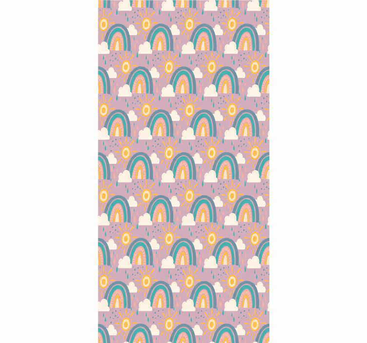 RAINBOWS AND SUNS blind kids - TenStickers
