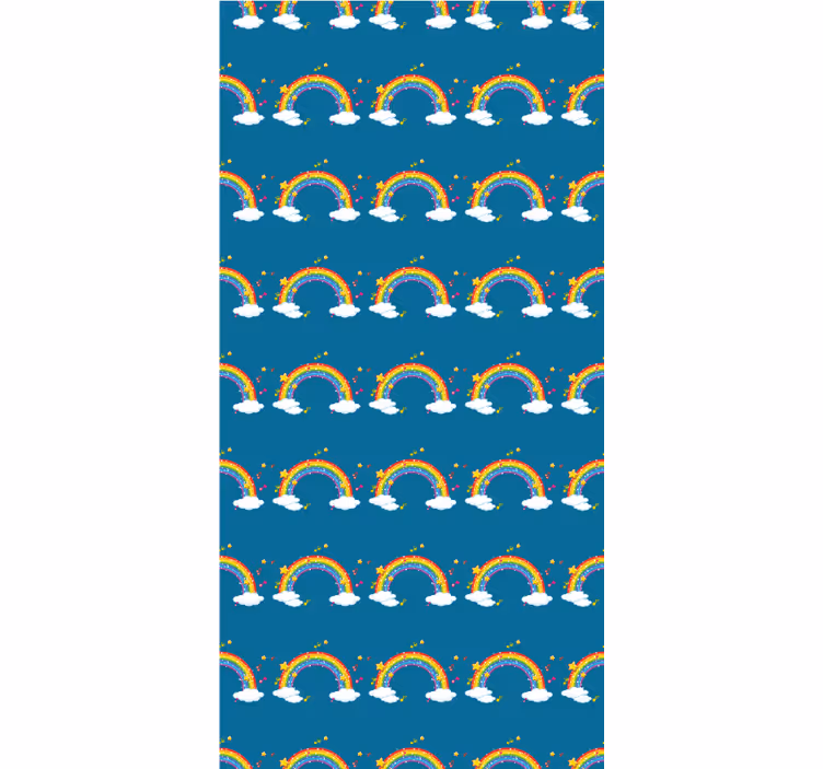 Colorful rainbows pattern blind original - TenStickers