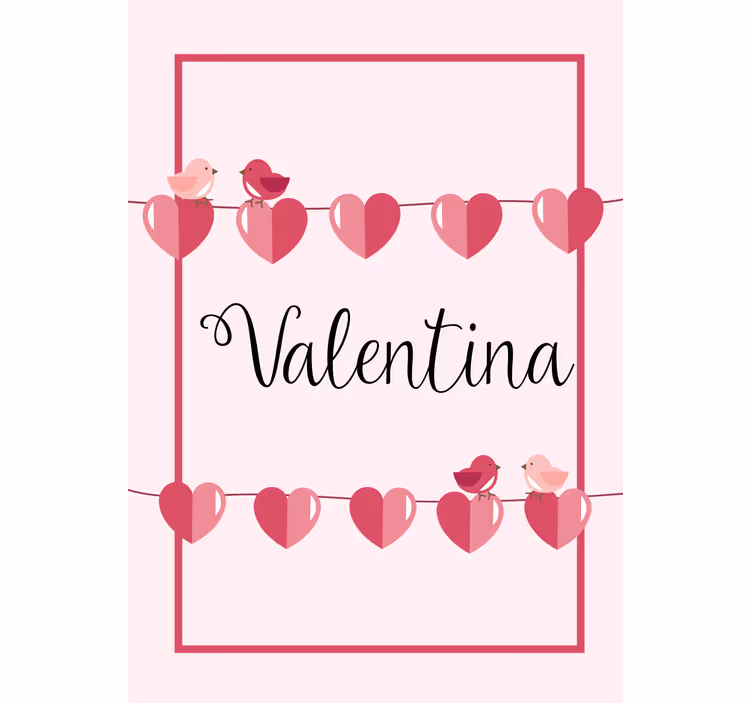 Love hearts and name teenage blind - TenStickers