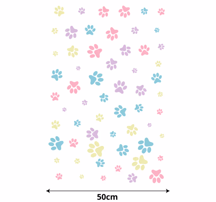 COLORFUL FLORAL PATTERNS blind flowers - TenStickers