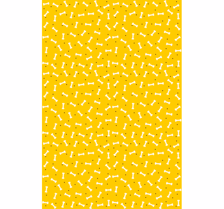 Playful Bone Pattern animal blind - TenStickers