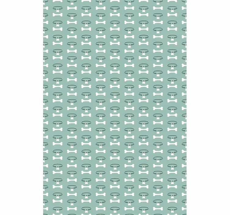 Dog Bones Pattern animal blind - TenStickers
