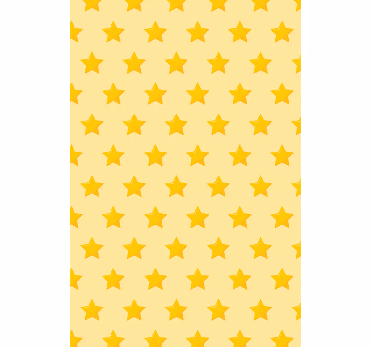 Yellow star pattern blind original - TenStickers