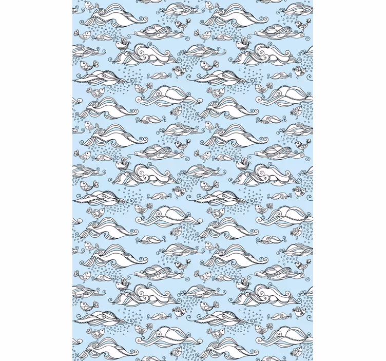Maritime Wildlife Panorama animal blind - TenStickers