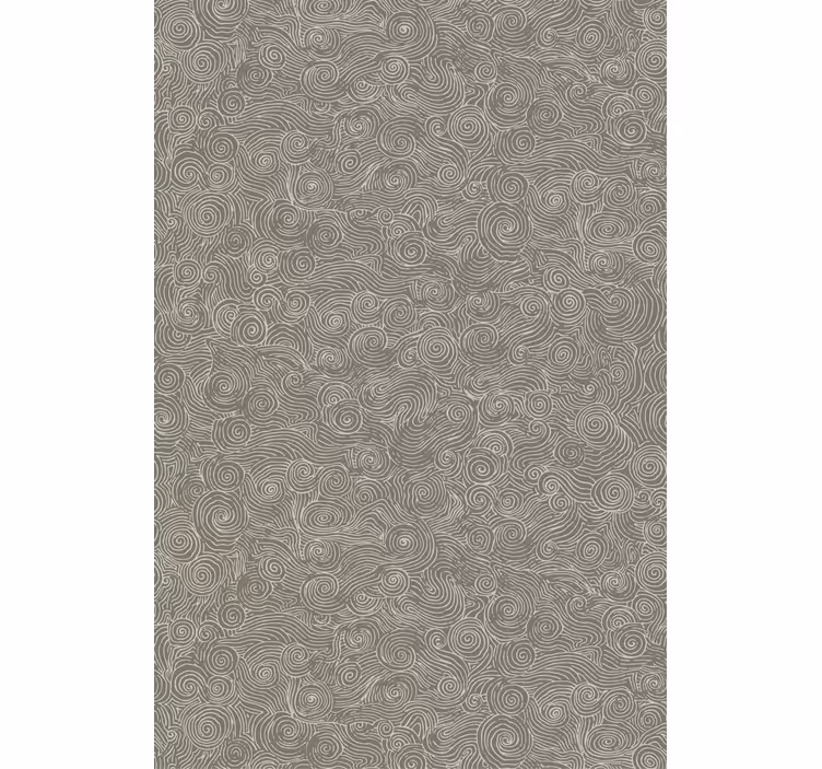 Swirled Line Patterns pattern roller blind - TenStickers