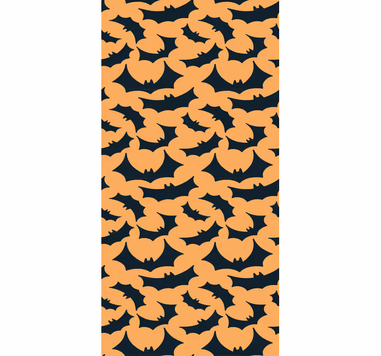 Bat Silhouette Pattern animal blind - TenStickers