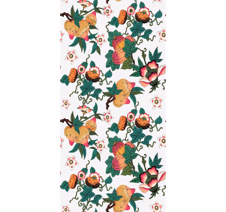 Lush fruit and floral blind flowers - TenStickers