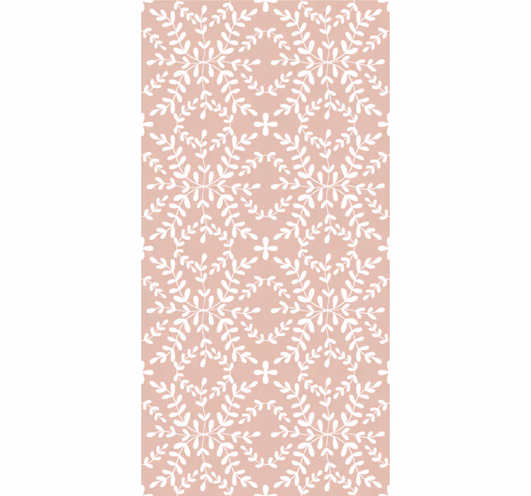 Botanical Leaf Theme blind flowers - TenStickers