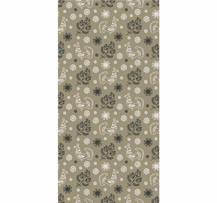 Charming Bird Patterns animal blind - TenStickers