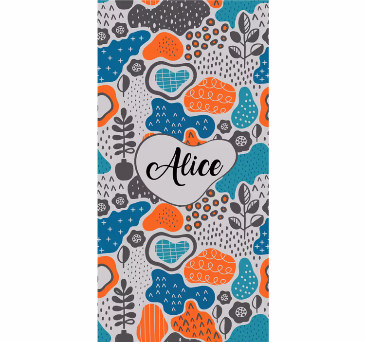 Abstract name design teenage blind - TenStickers
