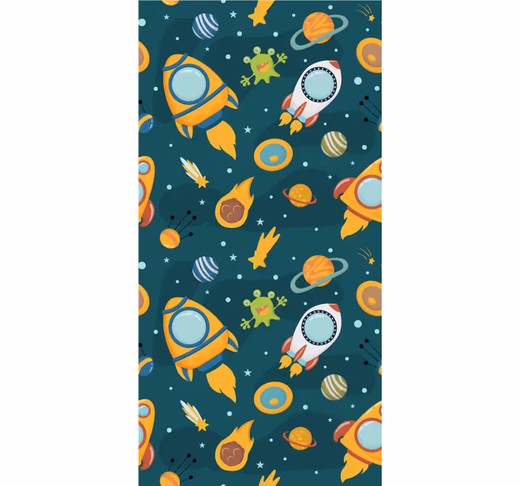 Space adventure theme blind kids - TenStickers