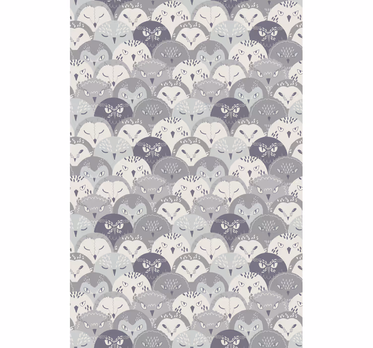 Grey forest creatures animal blind - TenStickers