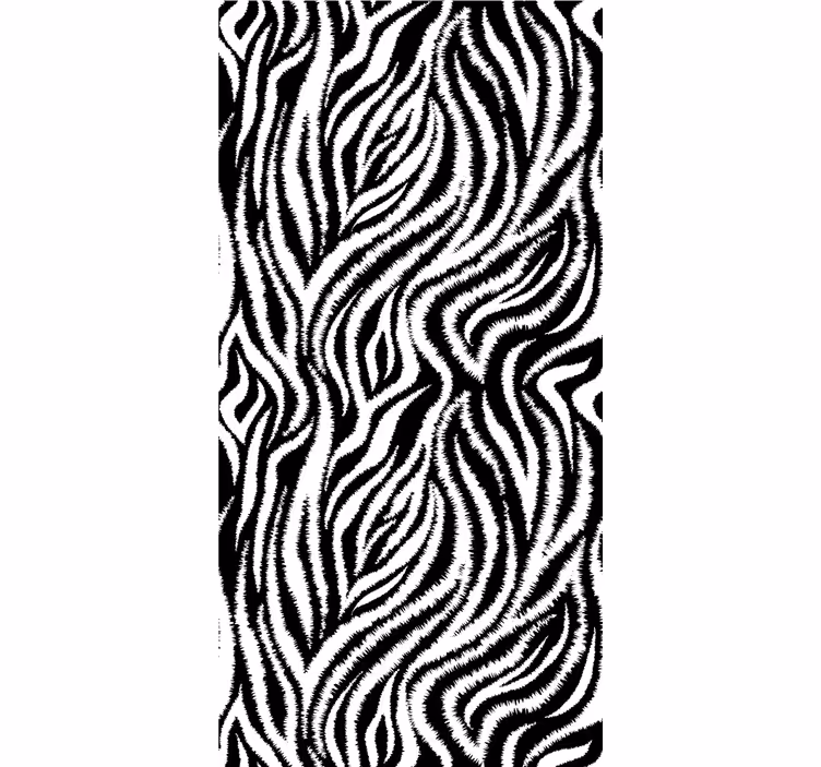 Zebra Stripe Concept more animal blind - TenStickers