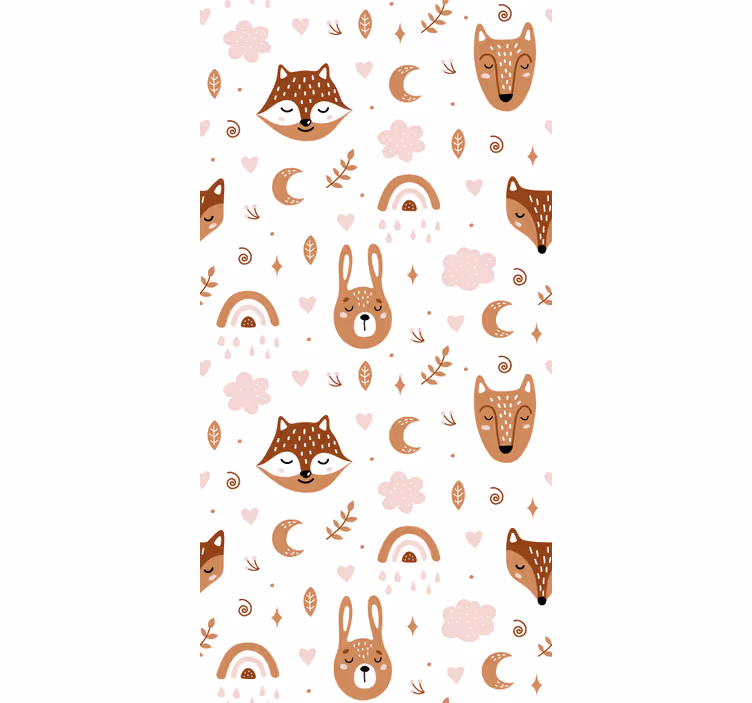 Woodland Creatures more animal blind - TenStickers