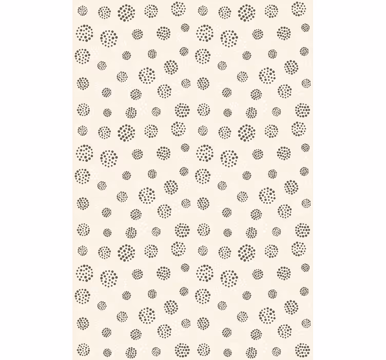 Spotted Circular Pattern blind master bedroom - TenStickers