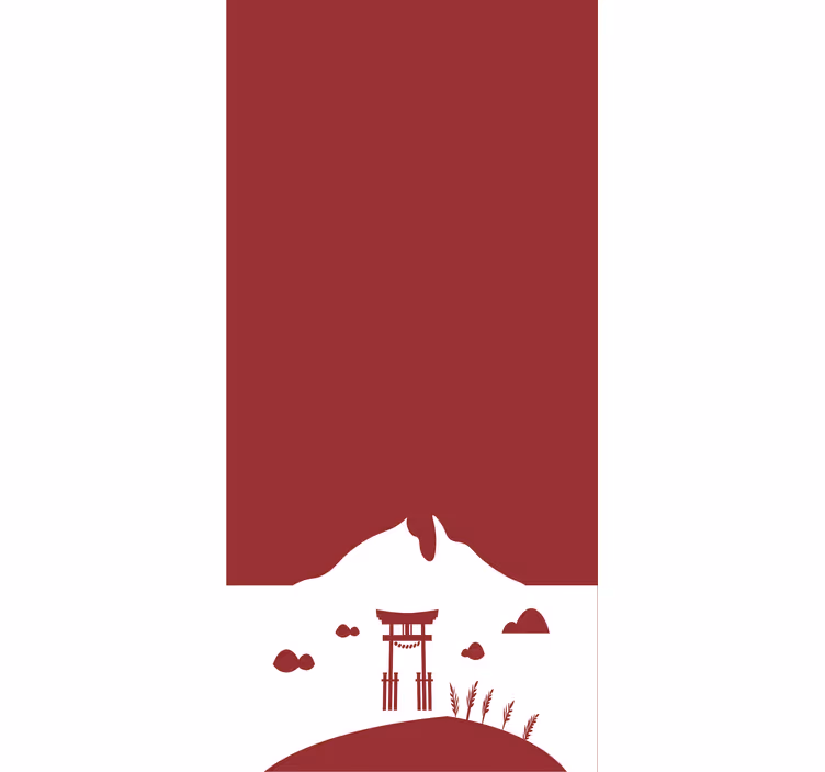 MOUNTAIN GATE SCENE other blind - TenStickers