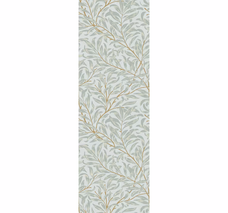 Gentle Leaf Motifs blind flowers - TenStickers