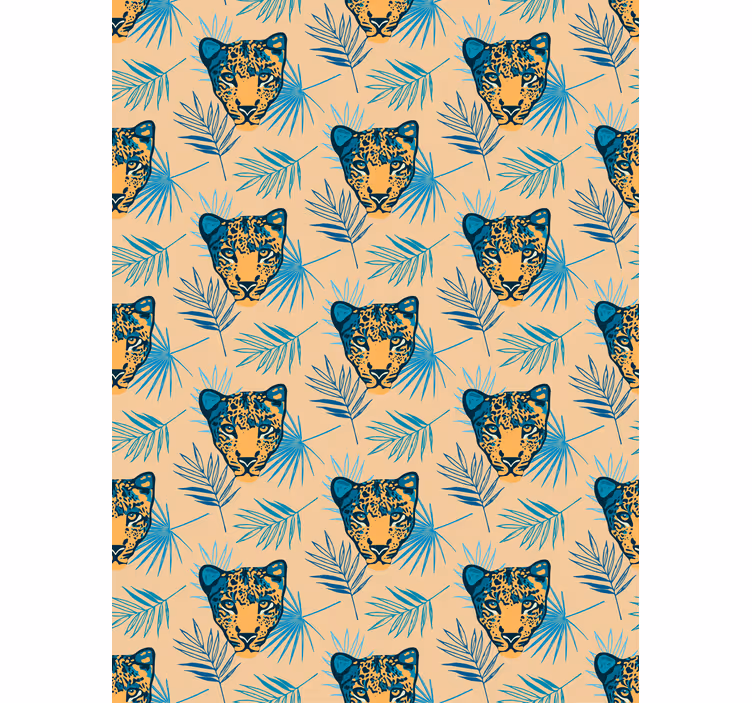 Leopard Head Pattern animal blind - TenStickers
