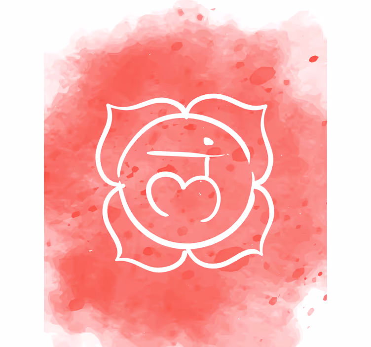 Cherries Love Emblem romantic blind - TenStickers