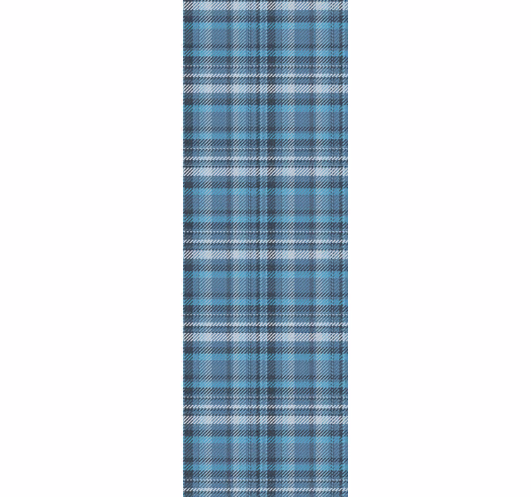 Plaid Patterned Design pattern roller blind - TenStickers