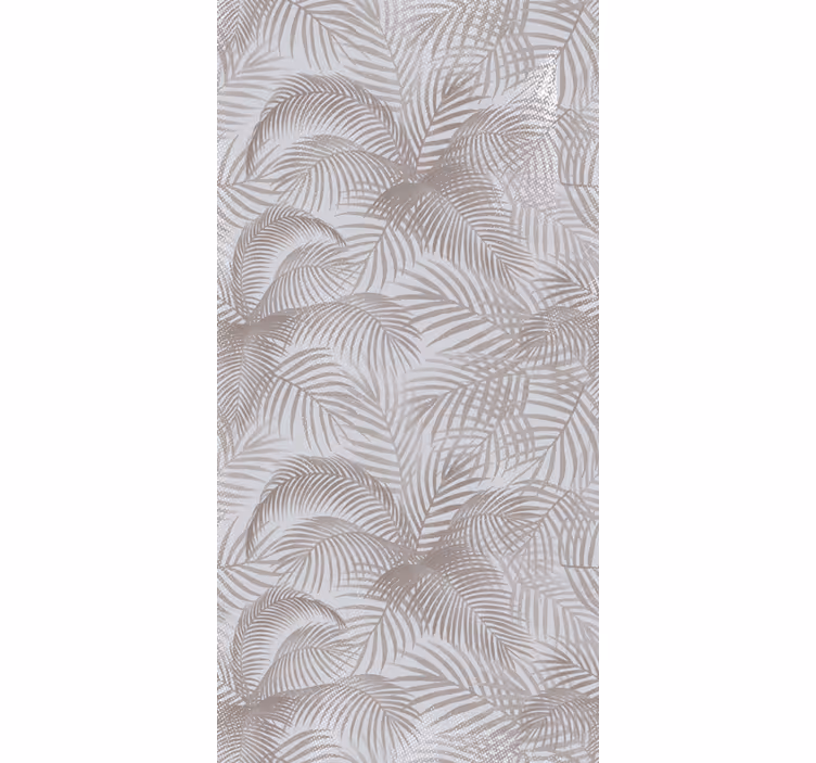 Elegant Palm Leaf blind flowers - TenStickers