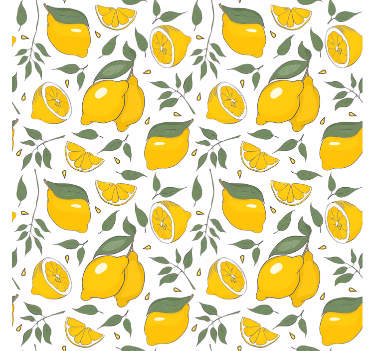 LEMONS AND SLICES blind fruit - TenStickers
