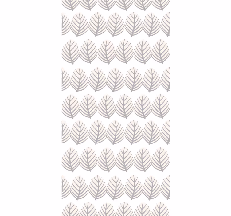 Foliage Motif Arrangement blind flowers - TenStickers