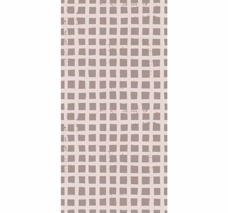 Pattern roller blind in grid pattern design - TenStickers